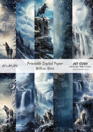 Zestaw papierów - Wilcze Noce - DIGI
