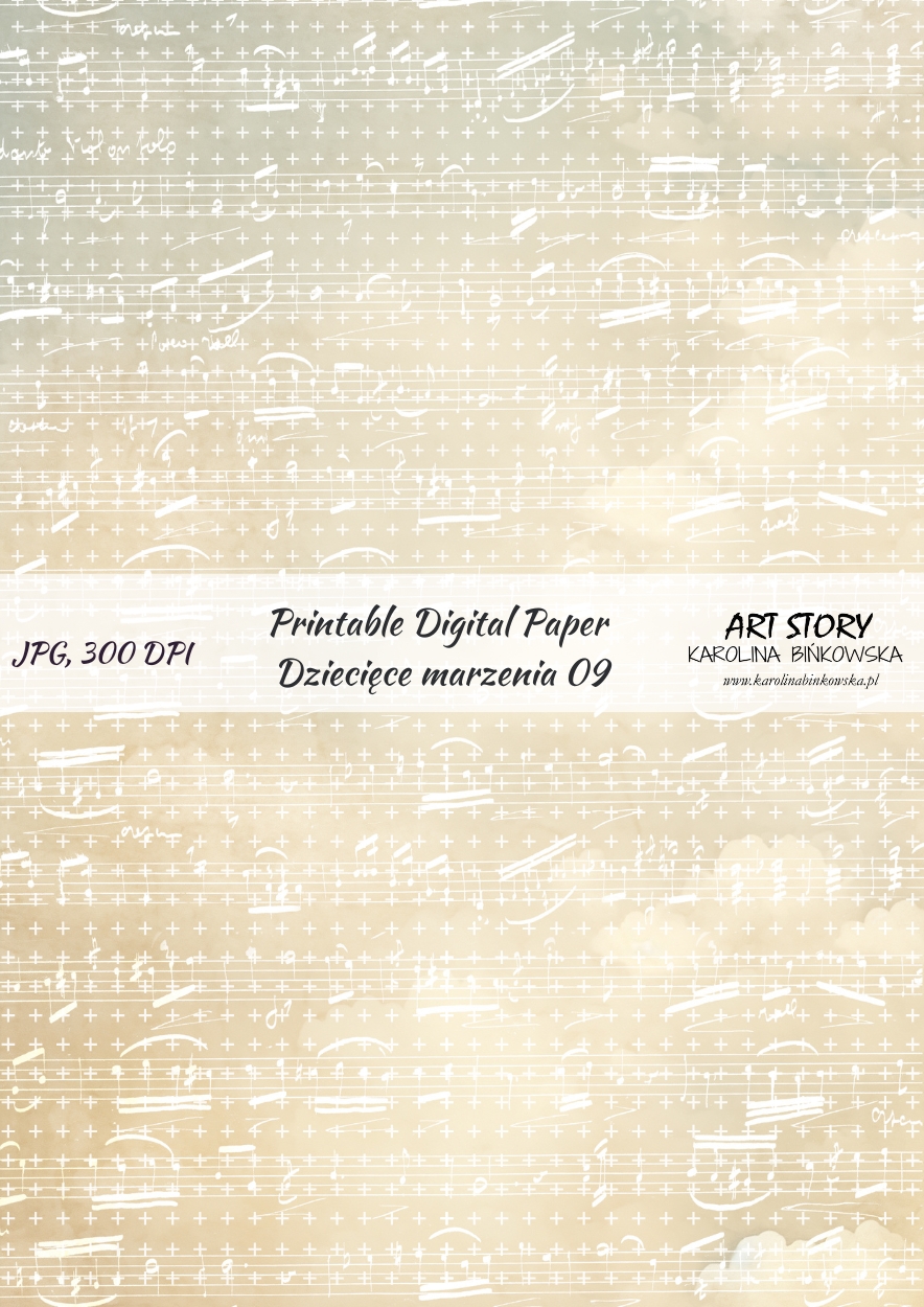 Zestaw papierów - Dziecięce marzenia - DIGI - obrazek 10
