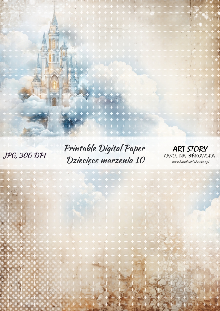 Zestaw papierów - Dziecięce marzenia - DIGI - obrazek 11