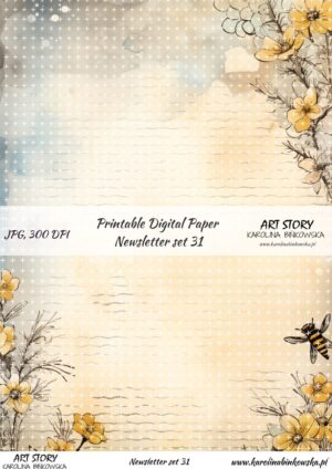 Elementy do wycinania - Newsletter set 31 - DIGI
