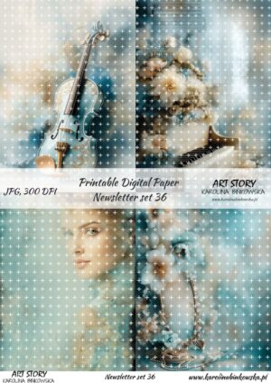 Elementy do wycinania - Newsletter set 36 - DIGI