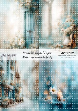 Elementy do wycinania - Nuta Zapomnienia karty - DIGI