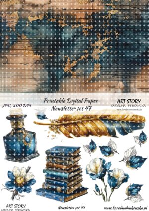 Elementy do wycinania - Newsletter set 47 - DIGI