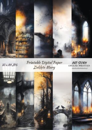 Zestaw papierów - Zaklęte Mury - DIGI