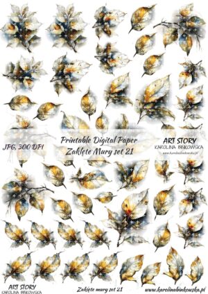 Elementy do wycinania - Zaklęte mury set 21 - DIGI