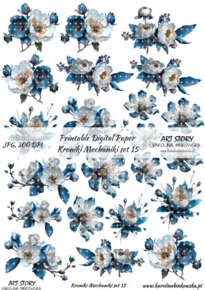 Elementy do wycinania - Kroniki Mechaniki set 15 - DIGI