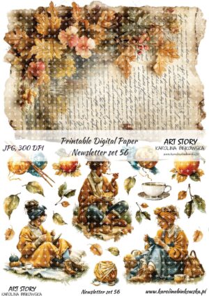 Elementy do wycinania - Newsletter set 56 - DIGI