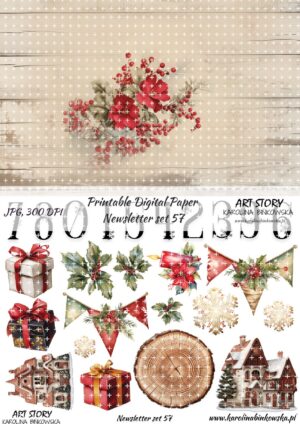 Elementy do wycinania - Newsletter set 57 - DIGI