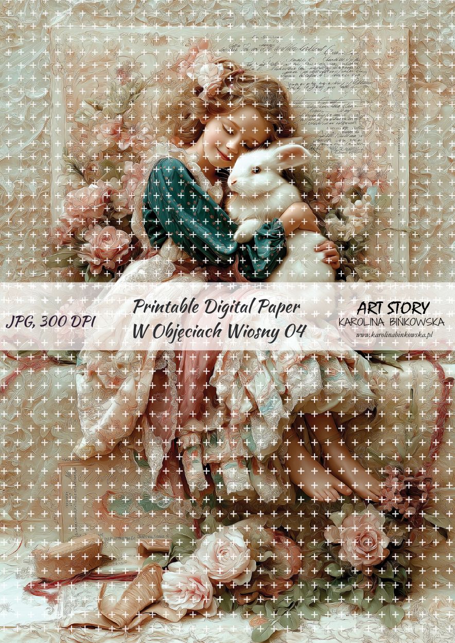 Zestaw papierów - W objęciach wiosny - DIGI - obrazek 5