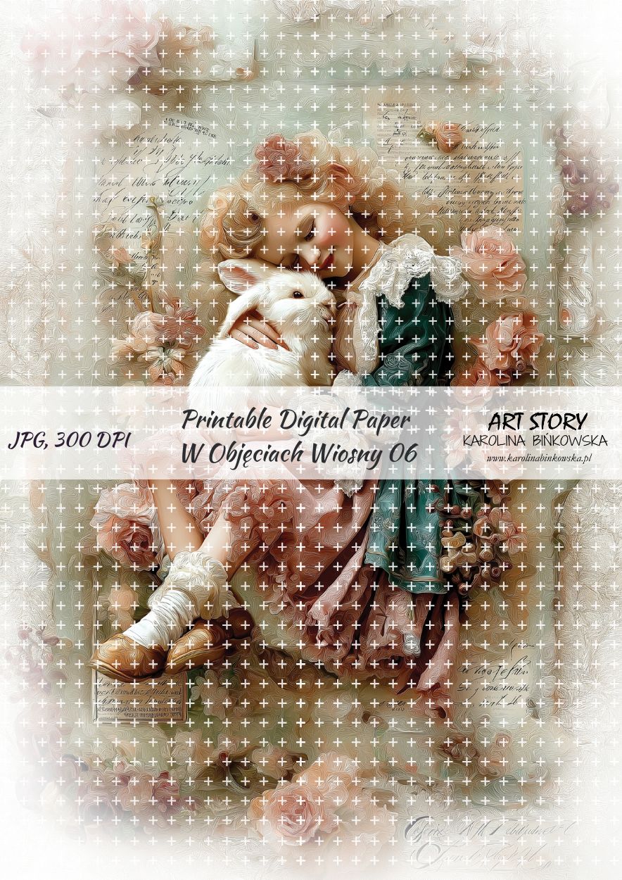 Zestaw papierów - W objęciach wiosny - DIGI - obrazek 7