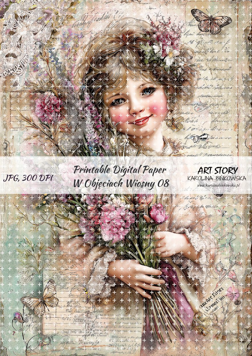 Zestaw papierów - W objęciach wiosny - DIGI - obrazek 9