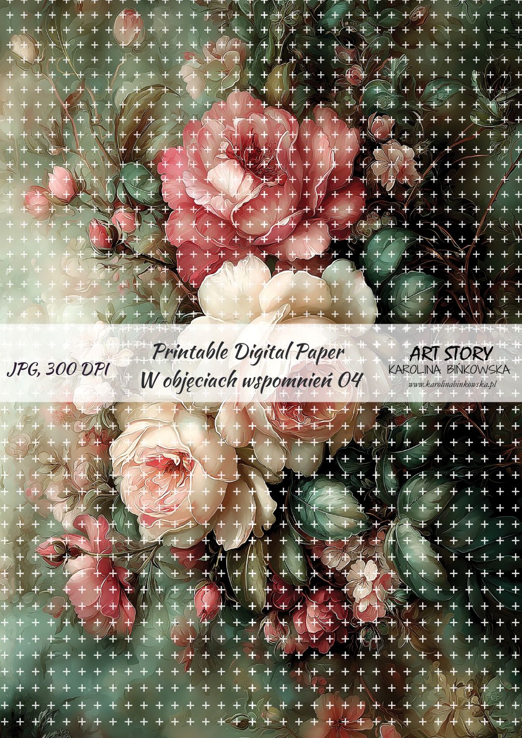 Zestaw papierów - W objęciach wspomnień - DIGI - obrazek 5
