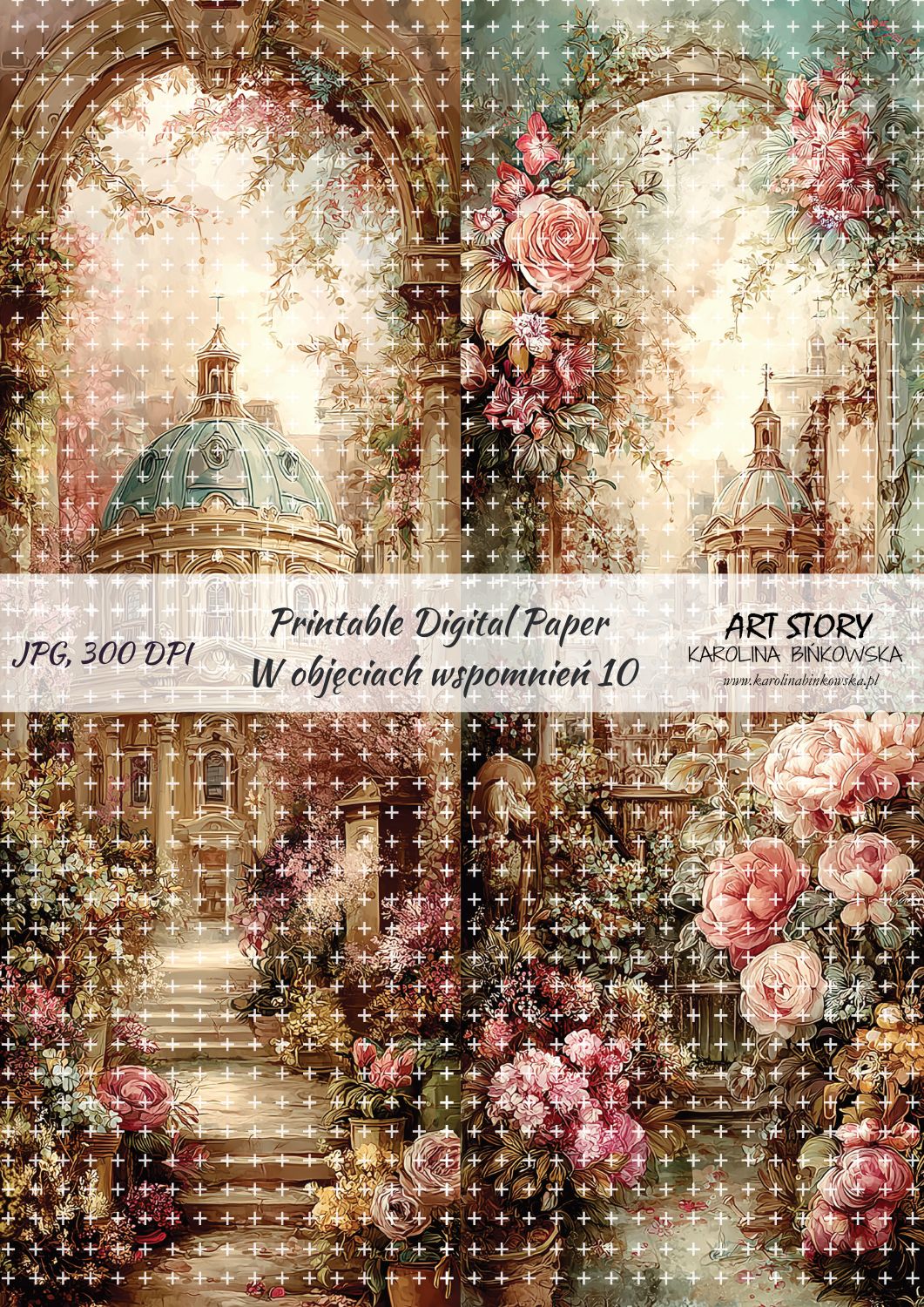 Zestaw papierów - W objęciach wspomnień - DIGI - obrazek 11