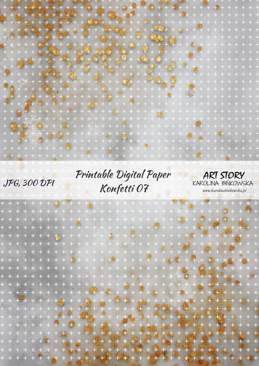 Zestaw papierów - Konfetti - 31 DIGI - obrazek 6