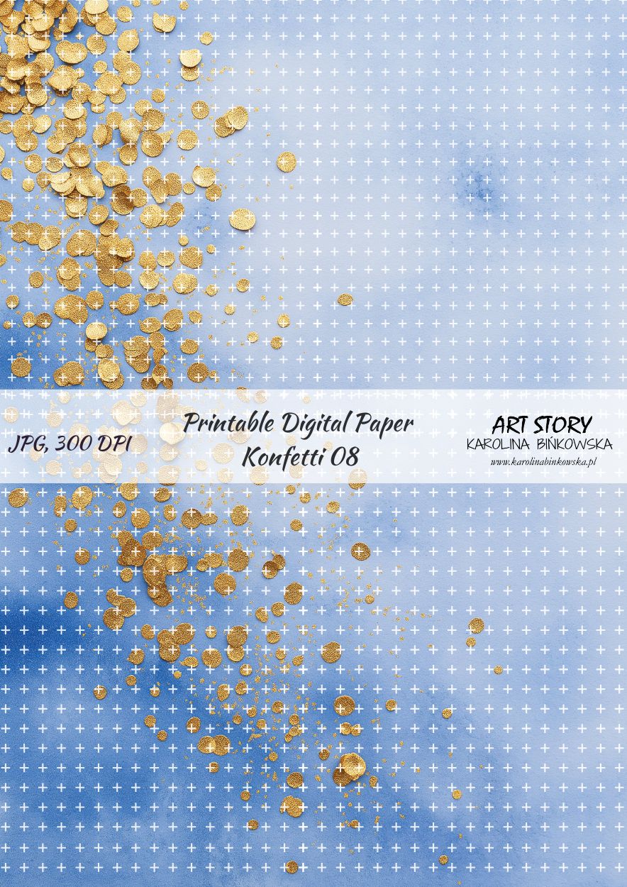 Zestaw papierów - Konfetti - 31 DIGI - obrazek 7