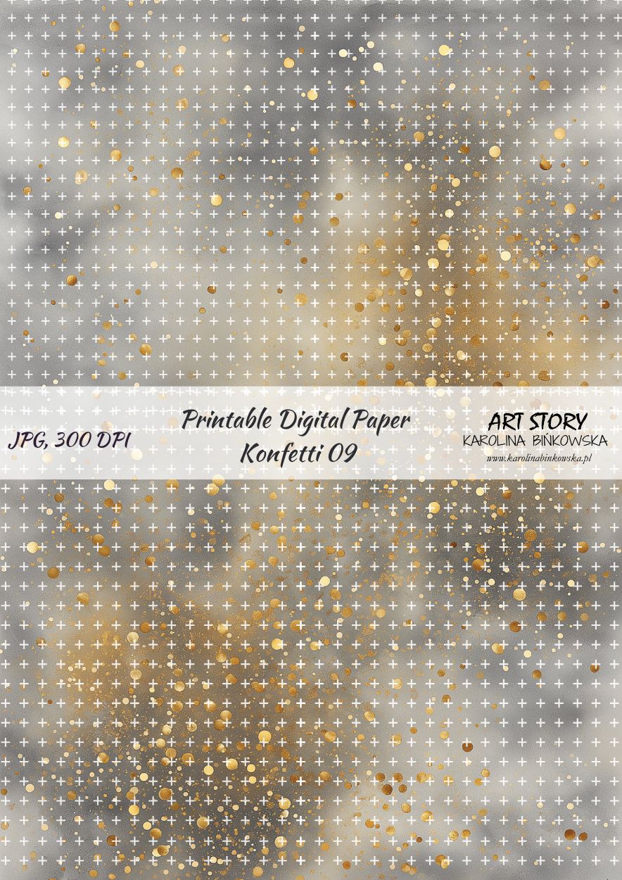 Zestaw papierów - Konfetti - 31 DIGI - obrazek 8