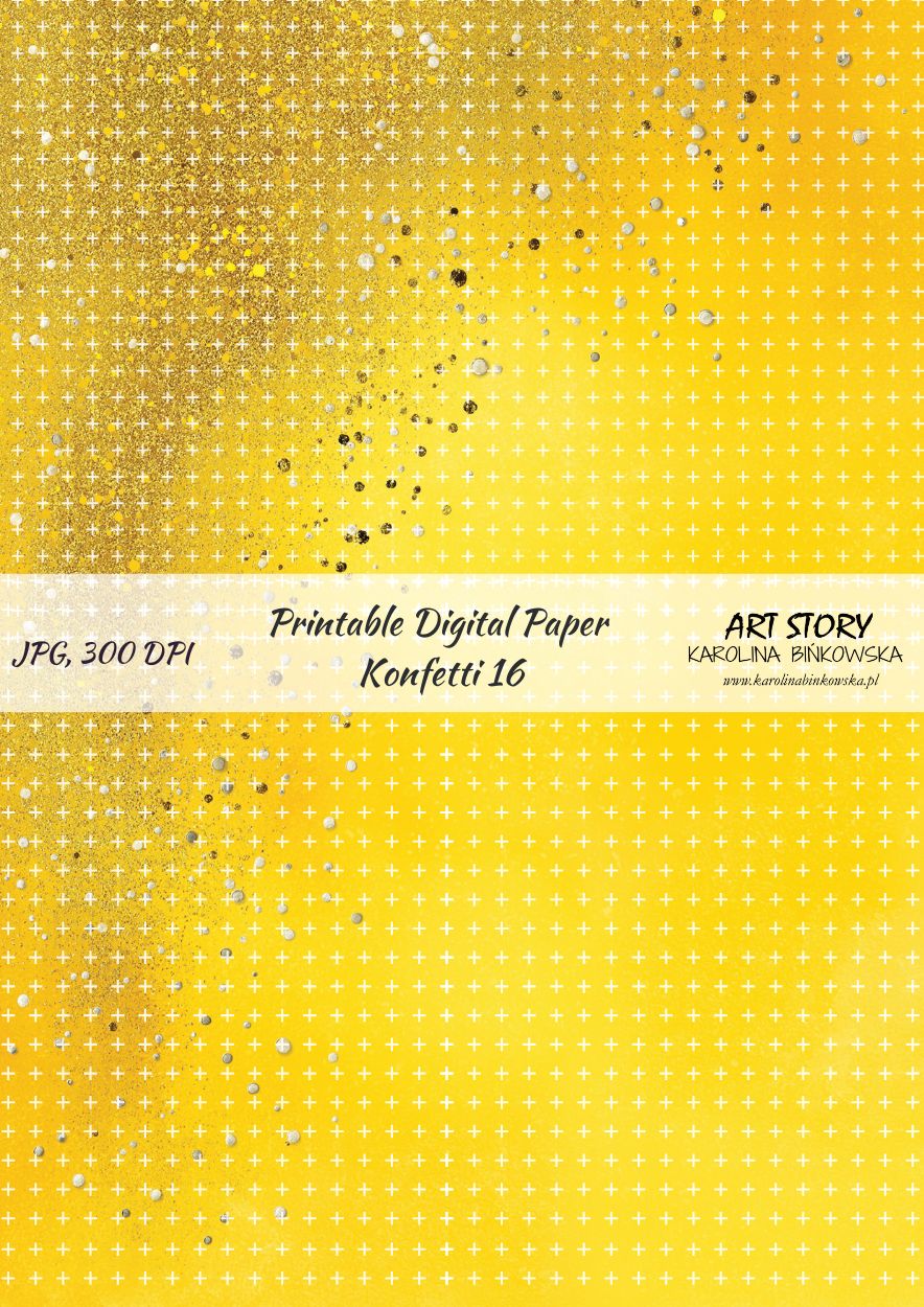 Zestaw papierów - Konfetti - 31 DIGI - obrazek 16