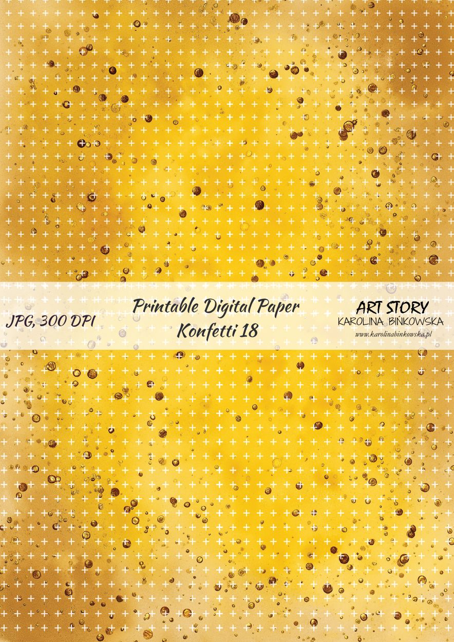 Zestaw papierów - Konfetti - 31 DIGI - obrazek 14