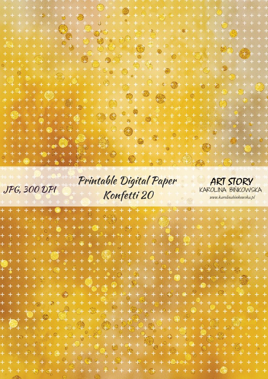 Zestaw papierów - Konfetti - 31 DIGI - obrazek 12