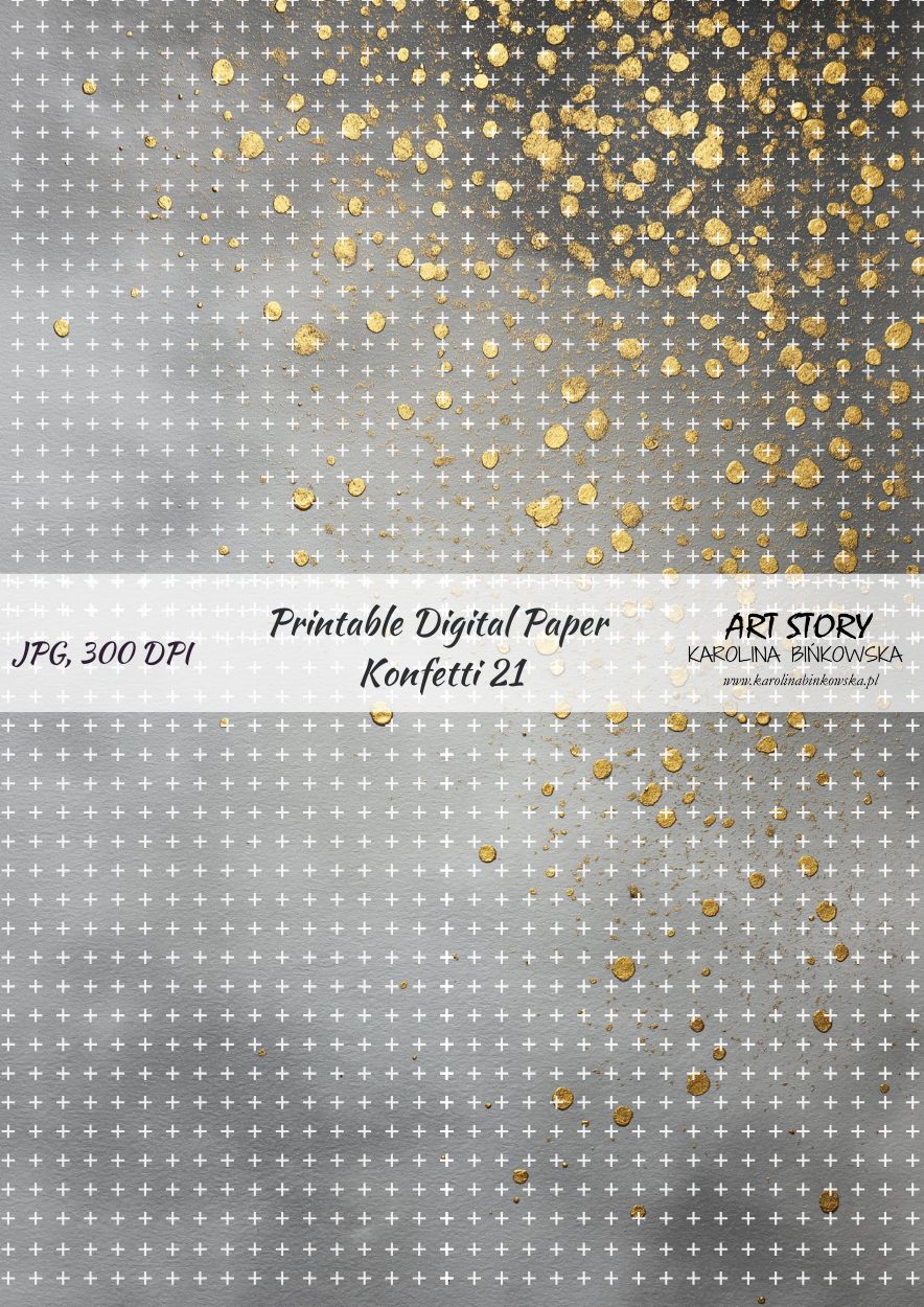 Zestaw papierów - Konfetti - 31 DIGI - obrazek 11