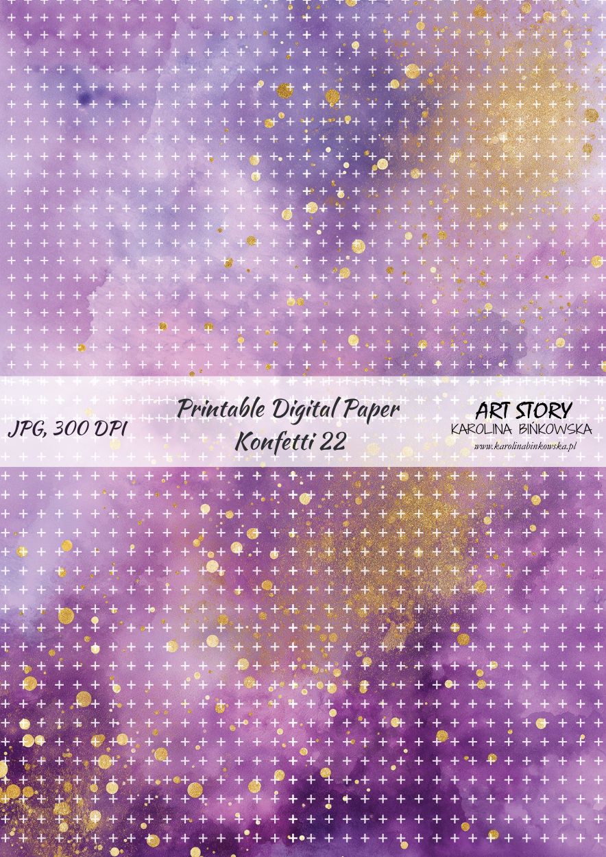 Zestaw papierów - Konfetti - 31 DIGI - obrazek 21