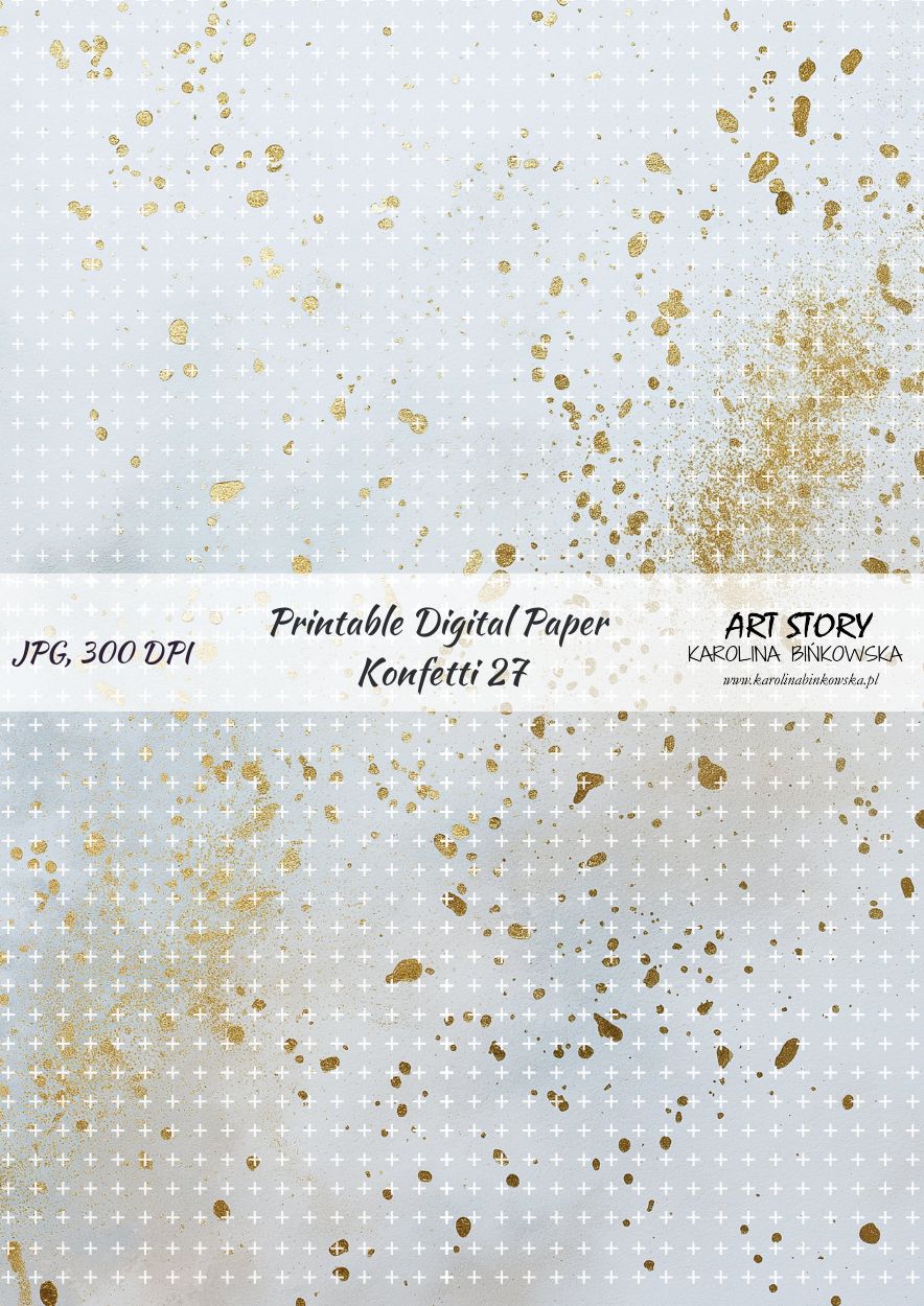 Zestaw papierów - Konfetti - 31 DIGI - obrazek 26