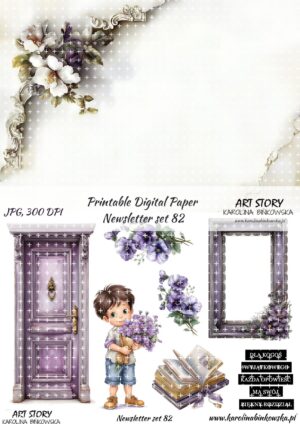 Elementy do wycinania - Newsletter set 82 - DIGI