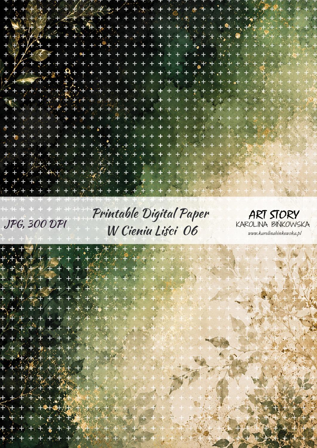 Zestaw papierów - W Cieniu Liści - DIGI - obrazek 8