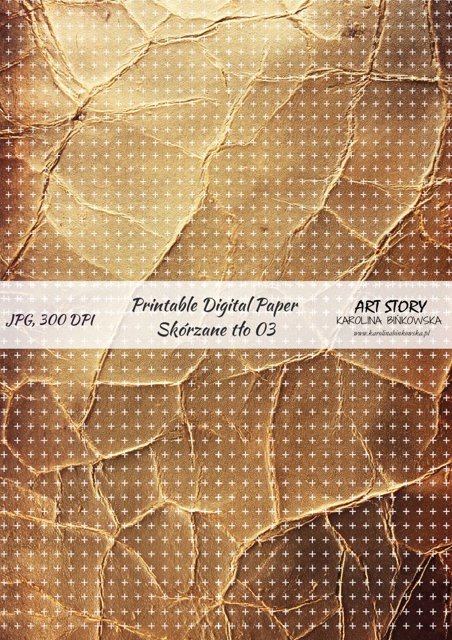 Zestaw papierów - Skórzane tła - DIGI - obrazek 9