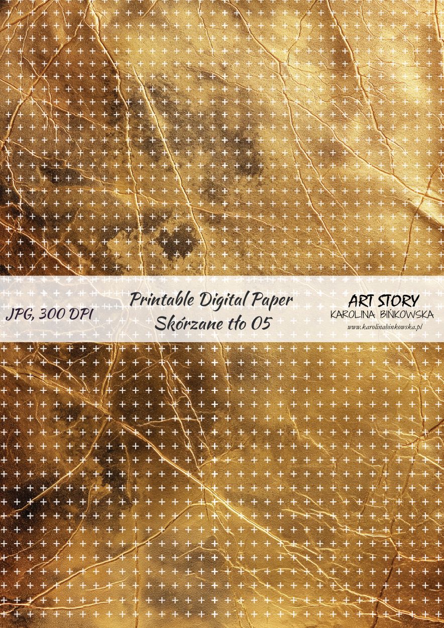 Zestaw papierów - Skórzane tła - DIGI - obrazek 7