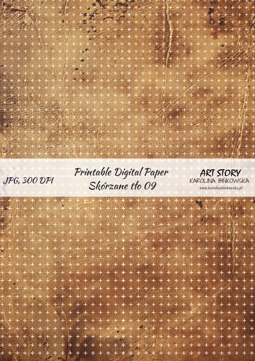 Zestaw papierów - Skórzane tła - DIGI - obrazek 3