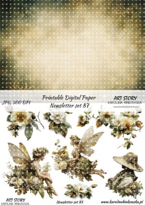 Elementy do wycinania - Newsletter set 87 - DIGI