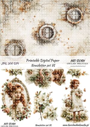 Elementy do wycinania - Newsletter set 91 - DIGI